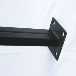 עמוד כפול 0.50 מ' צר דגם קוקו שחור H-016B
