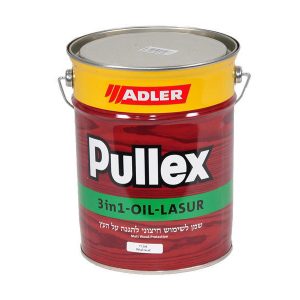 שמן דק לעץ חיצוני 5 ליטר אדלר - Pullex 3in1-OIL-LASUR