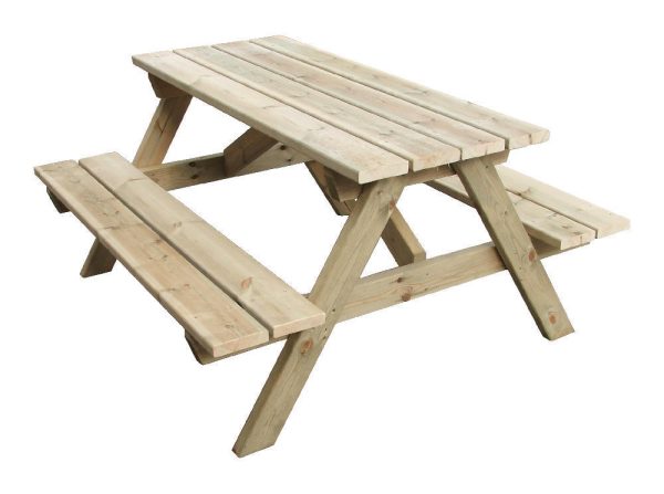 שולחן קקל רגיל עם גגון - 1.5×1.4 מ' | גובה 2.1 מ' | רוחב 2.8 מ' | מחוטא | מורכב